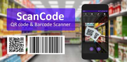 QR & barcode scanner ScanCode الملصق