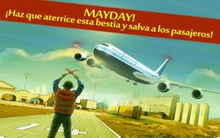 MAYDAY! Aterrizaje Emergencia Poster