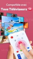 telecommande LG TV universelle Affiche