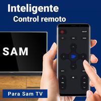 control remoto Samsung TV Poster