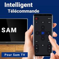 telecommande Samsung smart TV Affiche