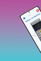 Remote For Panasonic AC Poster