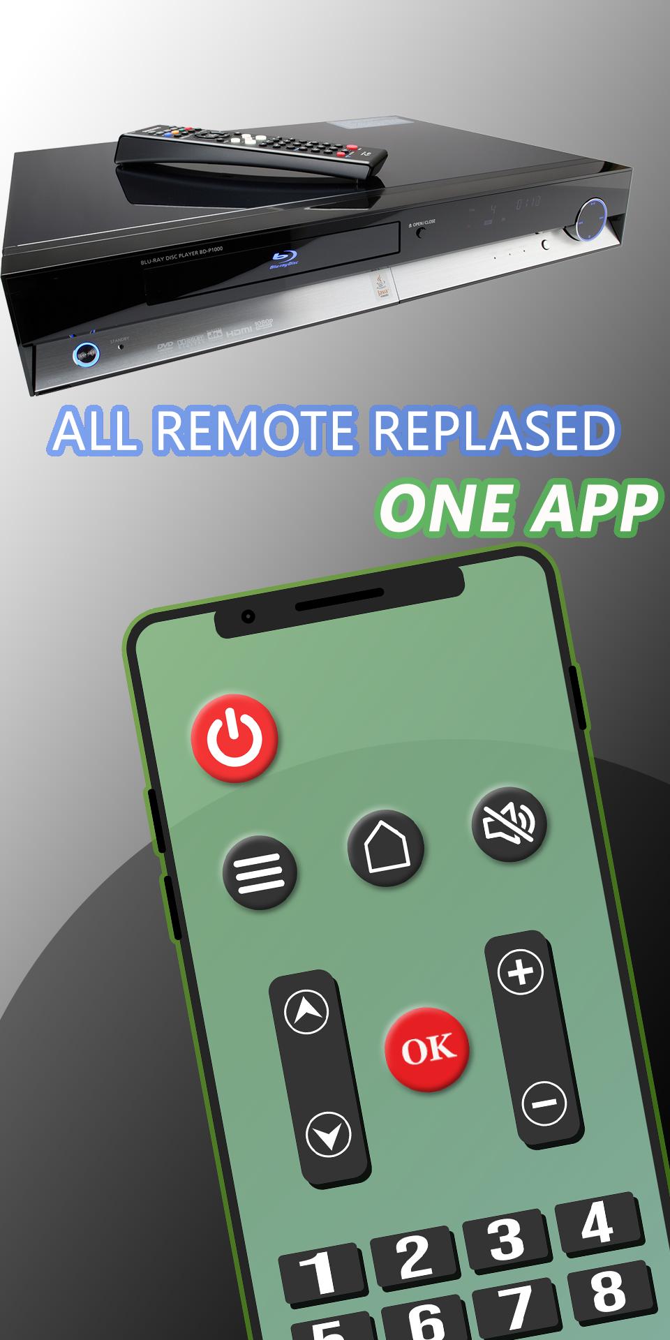 Universal DVD Remote Control - All DVD APK pour Android Télécharger