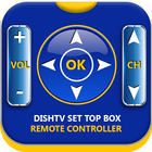Dish Tv Set Top Box Remote Con icône