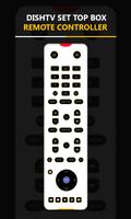 Dish Tv Set Top Box Remote Con Affiche