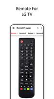 Remote for LG TV Affiche