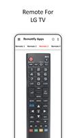 Remote for LG TV syot layar 2