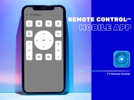 TV universal-remote control poster