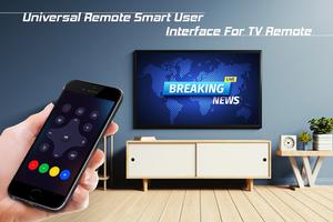 Universal TV Remote Contol Cartaz