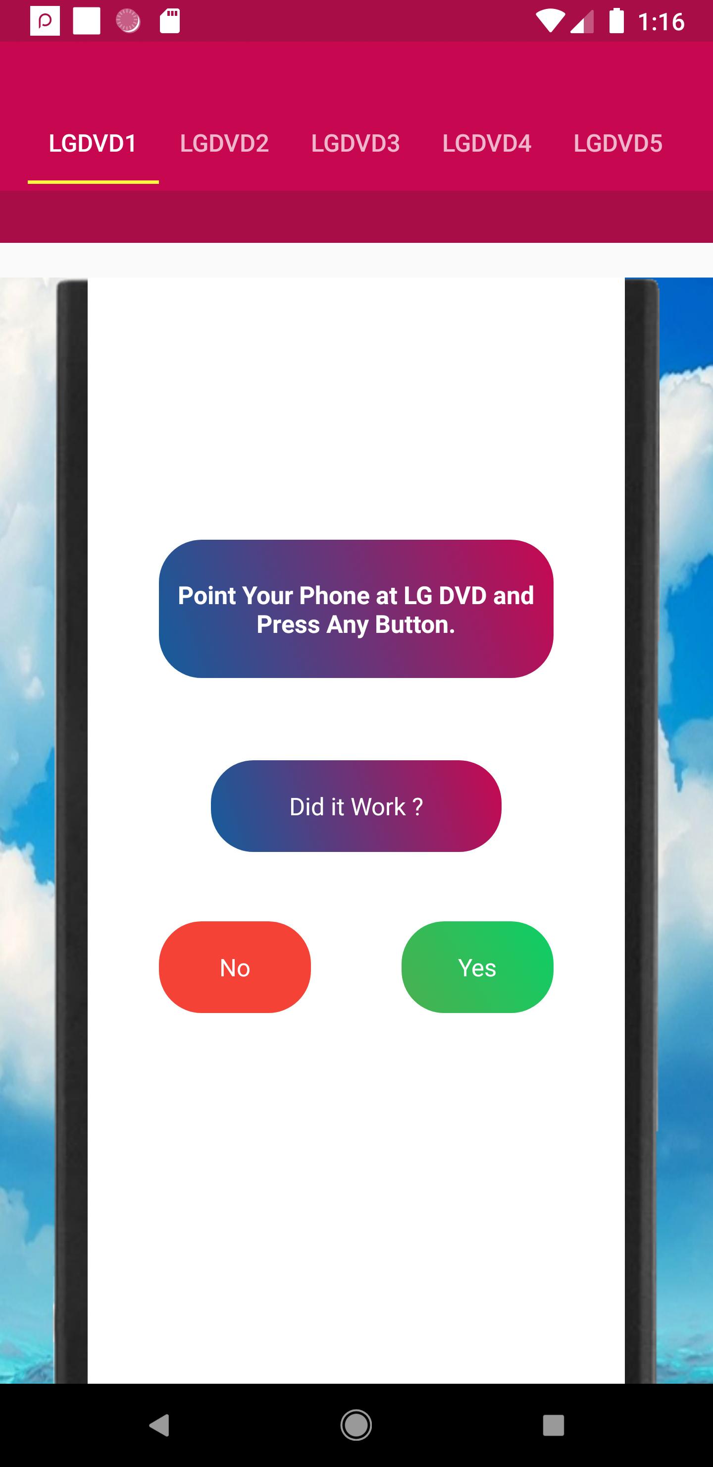LG DVD Player Remote for Android - APK Download