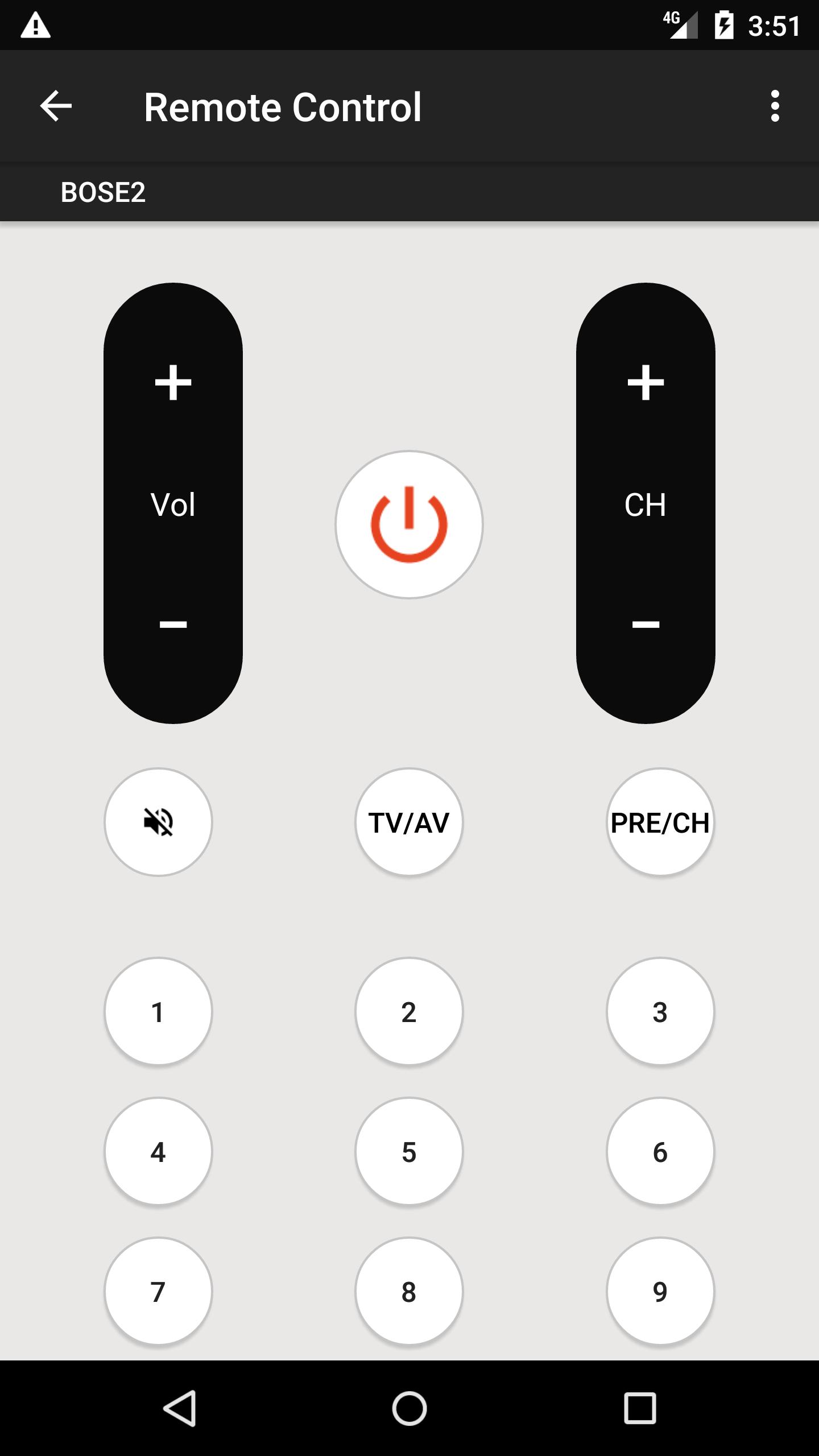 Bose Remote Control für Android - APK herunterladen