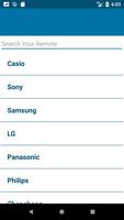 Casio TV Remote Control screenshot 1