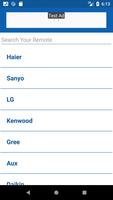 Haier AC Remote Control screenshot 1