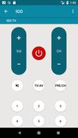 IGO TV Remote Control capture d'écran 3