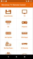 Micromax TV Remote Control poster