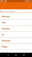 Micromax TV Remote Control screenshot 1