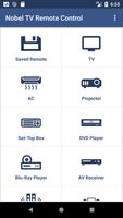 Nobel TV Remote Control poster