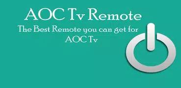 Remote Control for AOC Tv