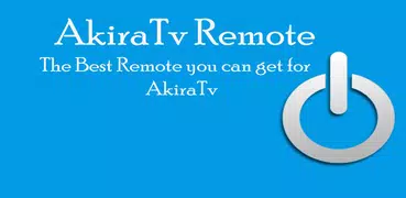 Remote Control for Akira Tv