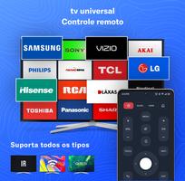 Controle remoto para TV Cartaz