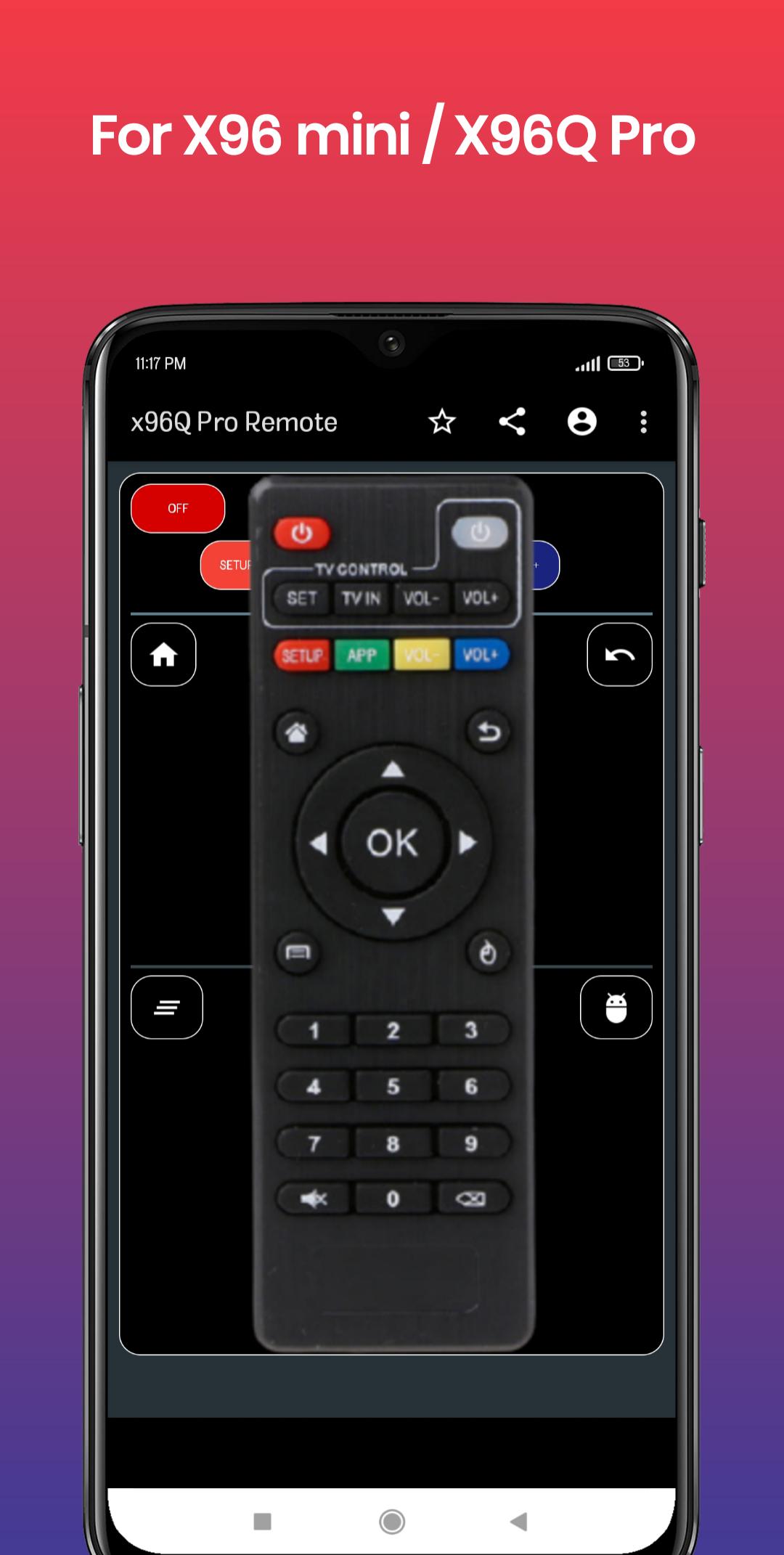 Remote for x96 mini / X96Q pro APK for Android Download