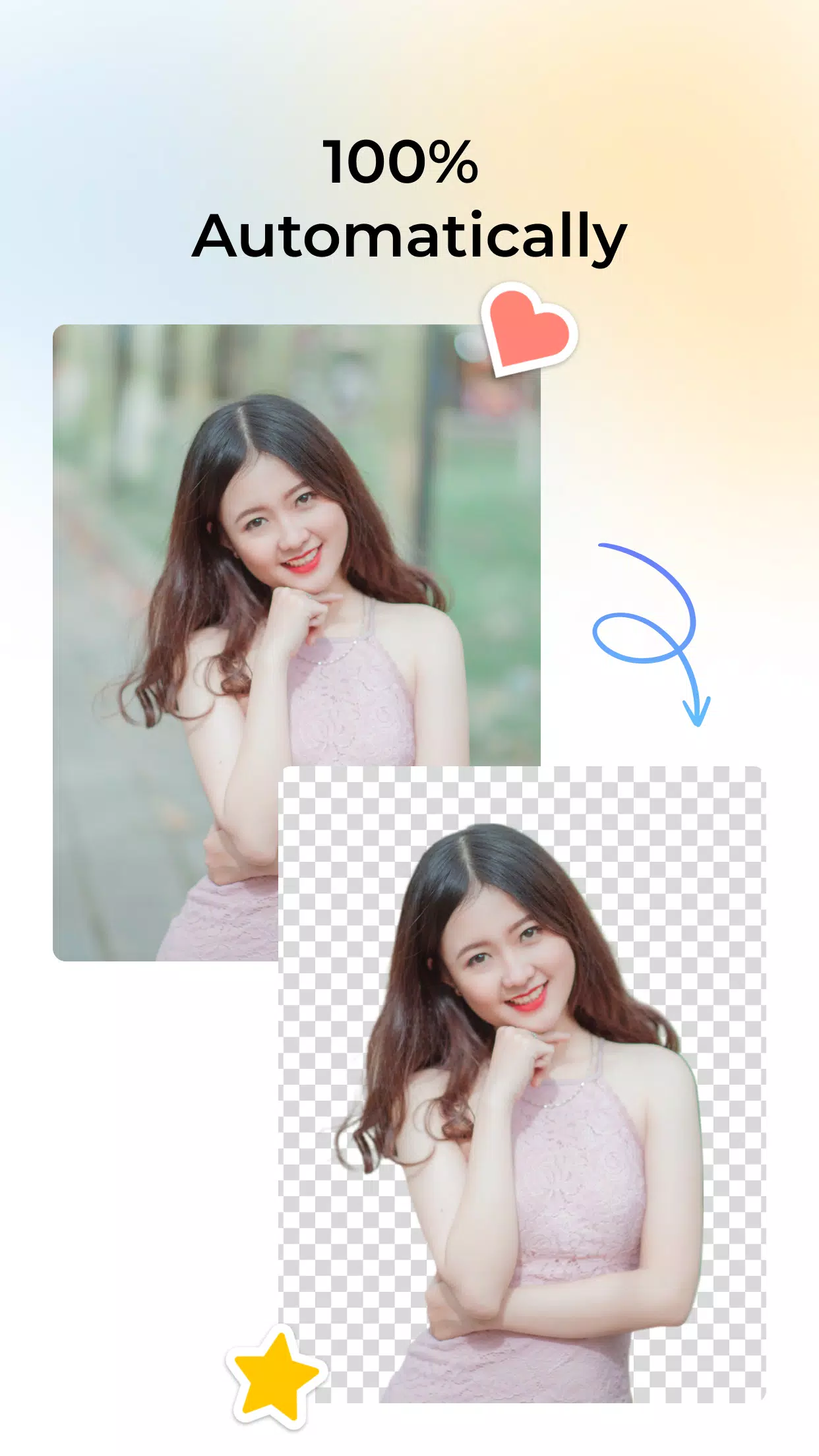 Remove backgrounds in one click with Background eraser remove bg apk