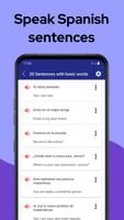Learn Spanish. Speak Spanish syot layar 1