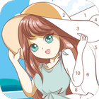 Coloring Book: Color by Number アイコン