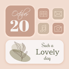 Widget 2025: Aesthetic Widgets أيقونة