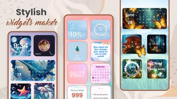 Widget 2025: Aesthetic Widgets الملصق