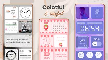 Widget 2025: Aesthetic Widgets تصوير الشاشة 1