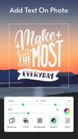 Text Maker: Add text on photos Plakat