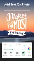 Text Maker: Add text on photos Cartaz