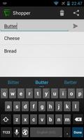 Shopper - shopping list تصوير الشاشة 1