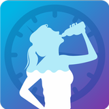 Keseimbangan air: peringatan air minuman ikon
