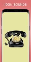 Alte Telefonklingeltöne und Alarme Plakat