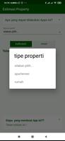 Estimas Harga properti poster