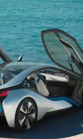 Игра Пазл BMW i8 Spyder постер