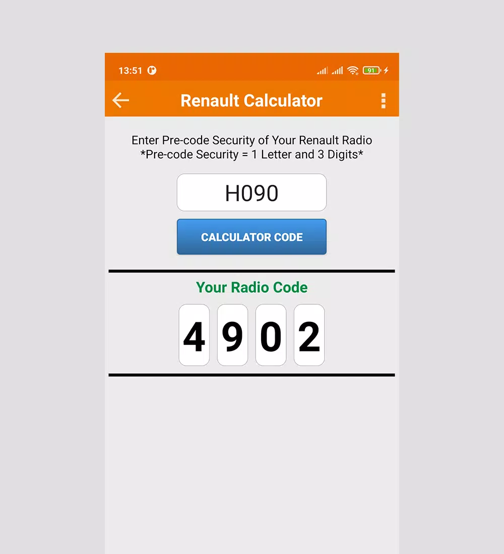Radio Precode Calculator For Renault APK for Android Download