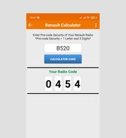 برنامه‌نما Radio Precode Calculator For R عکس از صفحه