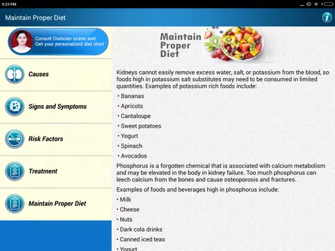 Screenshot 8 for Kidney Friendly Foods Diet