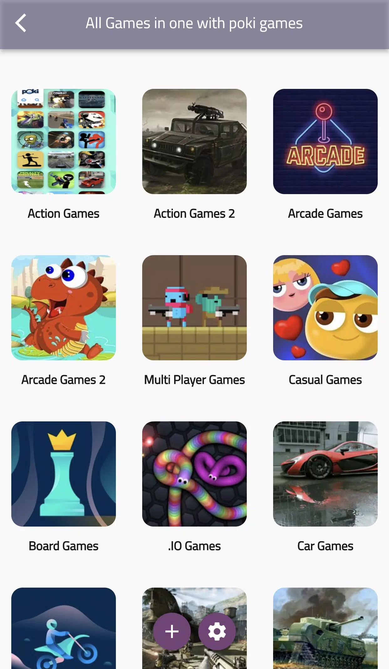 All games app with poki games APK pour Android Télécharger