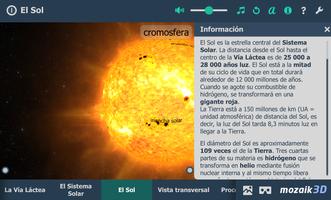 El Sol en 3D educativo captura de pantalla 2