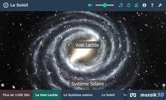 Le Soleil, 3D éducative interactive, VR Affiche