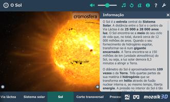 O Sol 3D educacional interativo RV imagem de tela 2