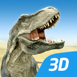 Der Tyrannosaurus rex Bildungs-3D VR Zeichen