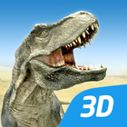 Tyrannosaurus rex educational VR 3D icon