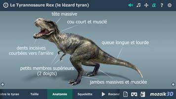 Le Tyrannosaure Rex 3D éducative VR capture d'écran 1
