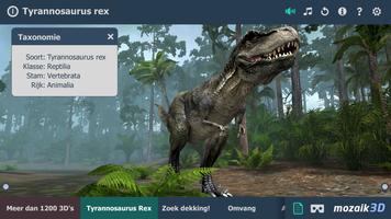 Tyrannosaurus rex interactieve VR 3D-poster