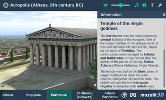 Acropolis educational 3D scene screenshot 2